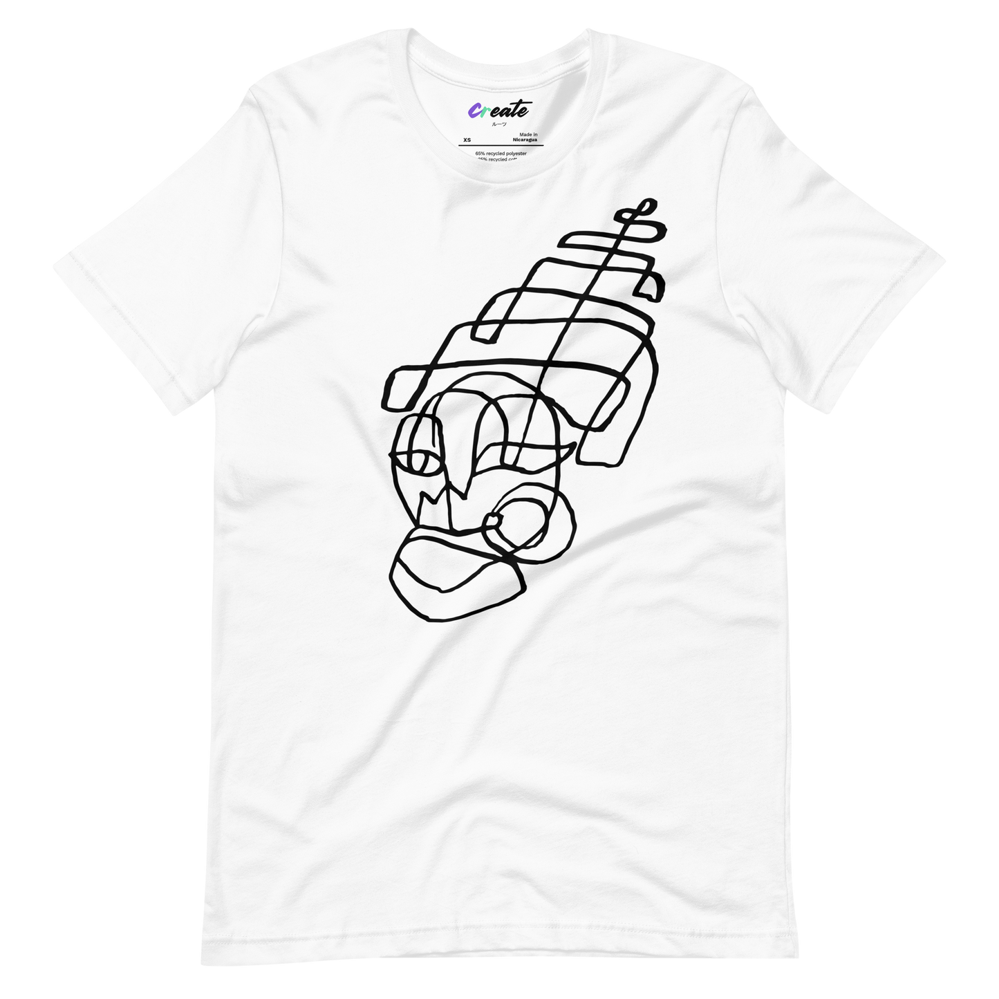 Face 16 | OHANA Collection ECO T-Shirt | white