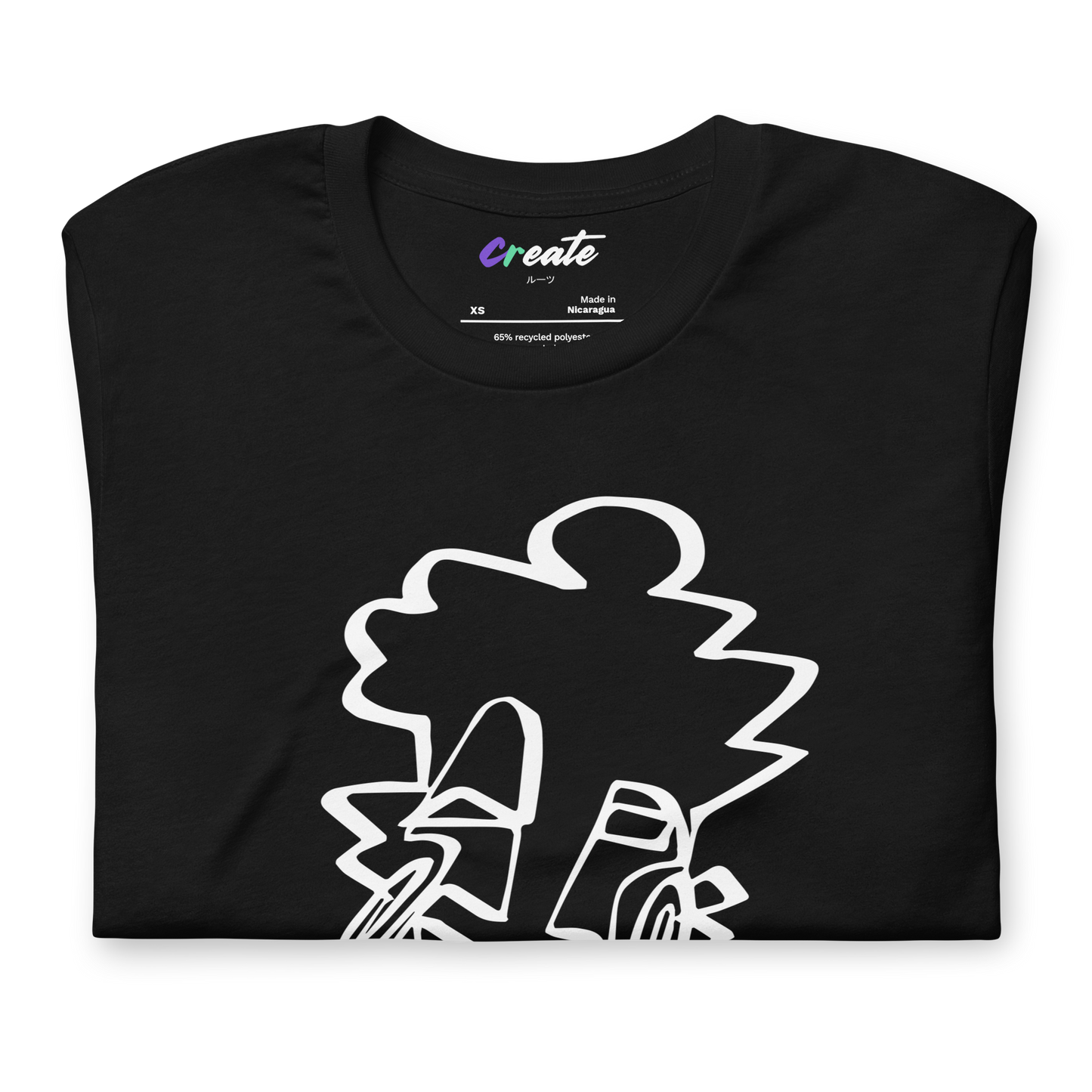 Face 18 | OHANA Collection ECO T-Shirt | black