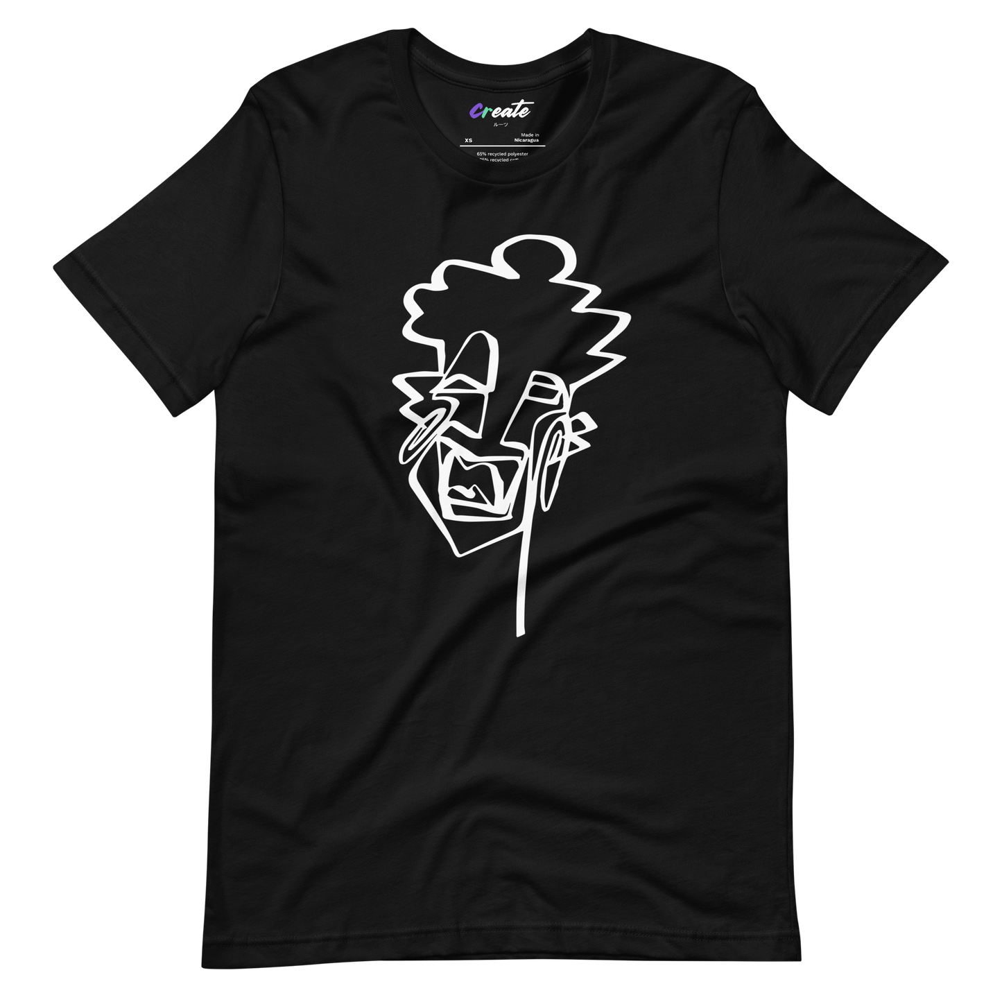 Face 18 | OHANA Collection ECO T-Shirt | black