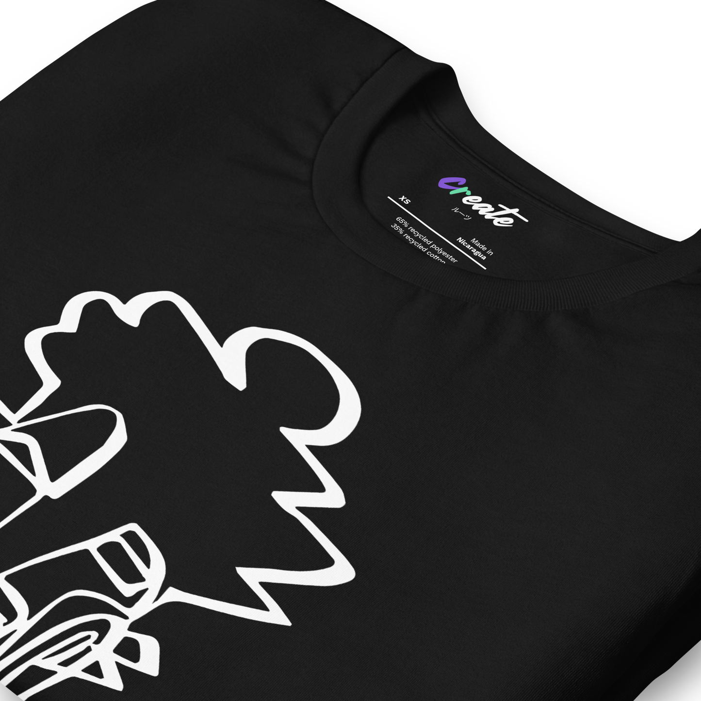 Face 18 | OHANA Collection ECO T-Shirt | black