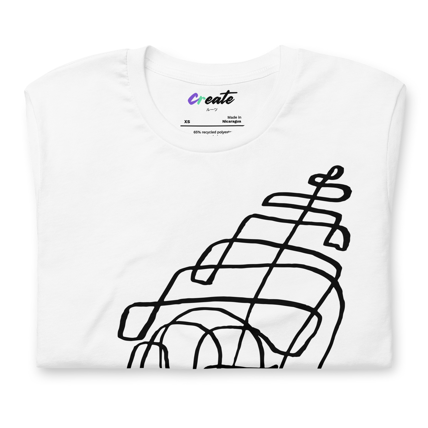 Face 16 | OHANA Collection ECO T-Shirt | white