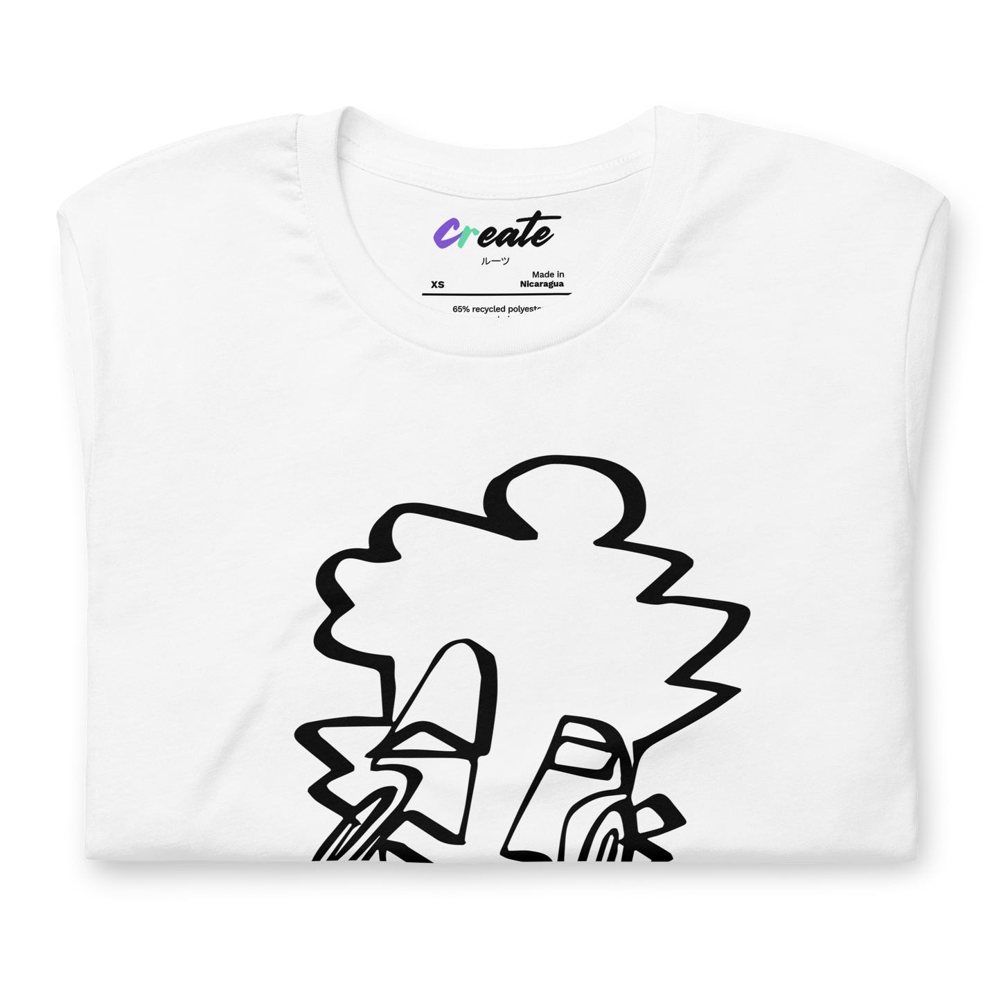 Face 18 | OHANA Collection ECO T-Shirt | white