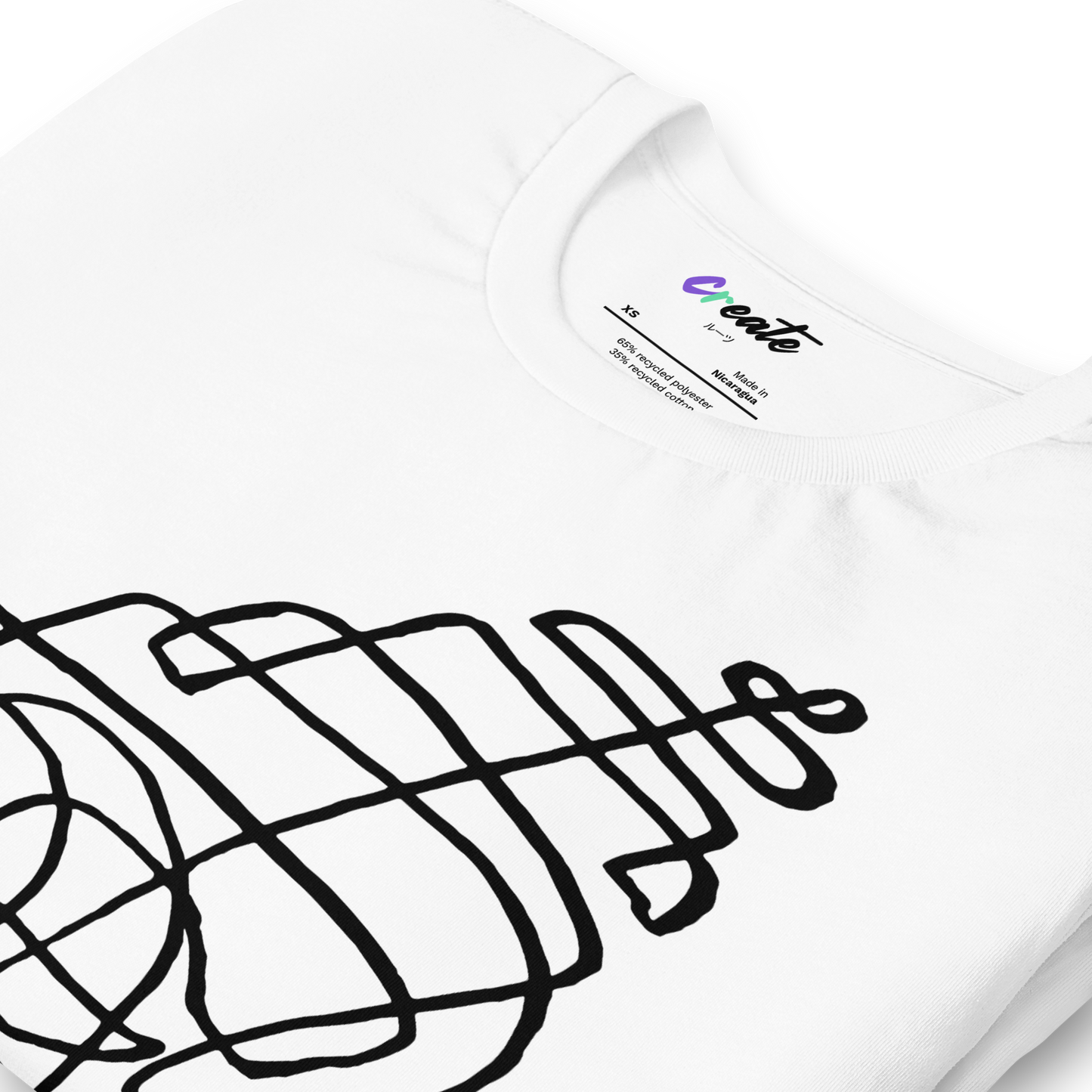 Face 16 | OHANA Collection ECO T-Shirt | white